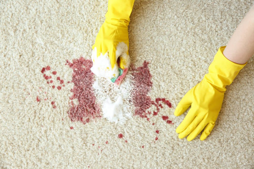 how to properly clean up blood 1