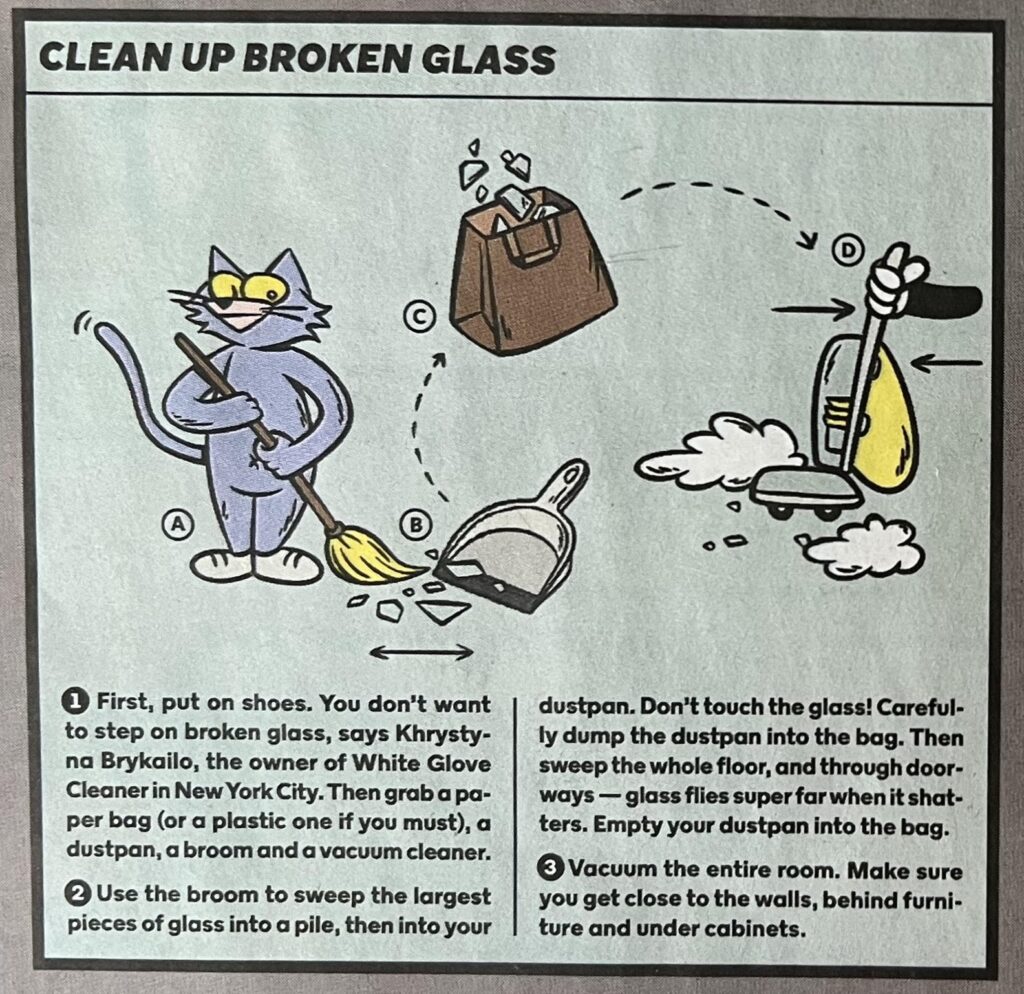 white glove cleaner in new york times