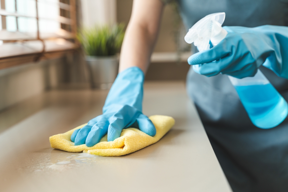 flu season cleaning