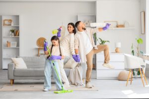 The Sunday Reset: A Family Cleaning Routine That Sticks
